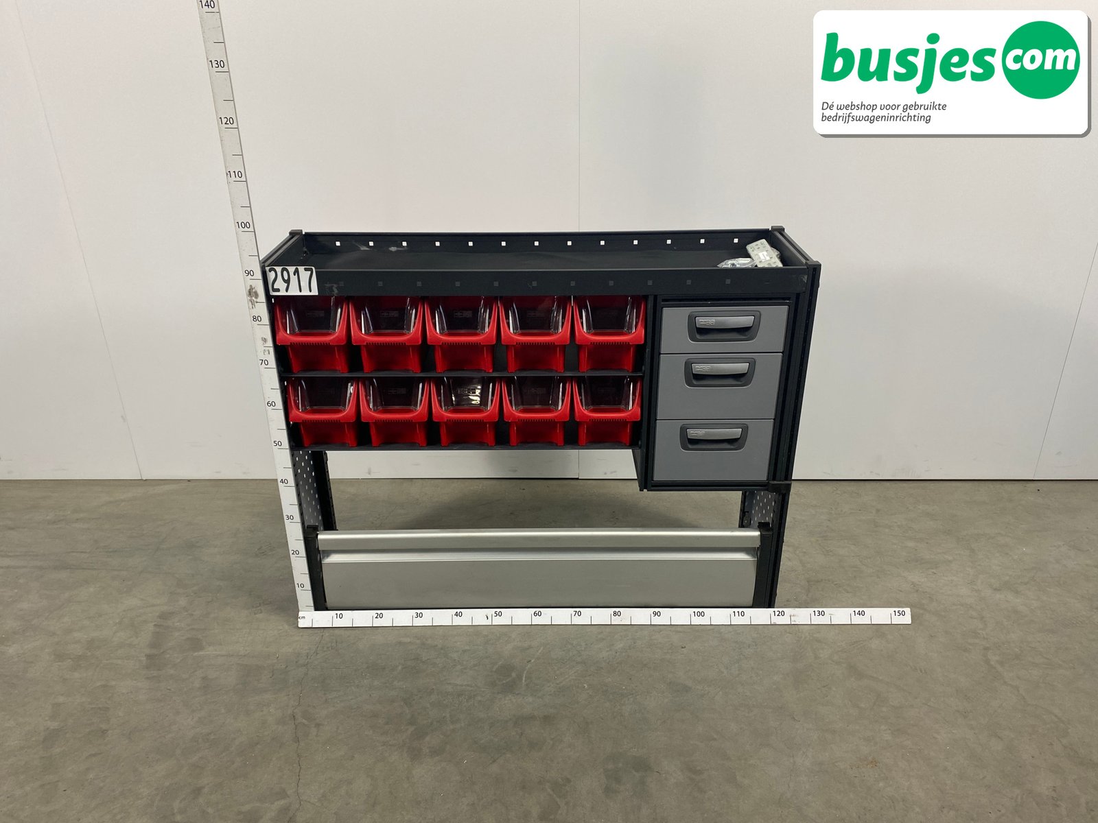 Modul bedrijfswagen inrichting 1190x330x930mm (2917)