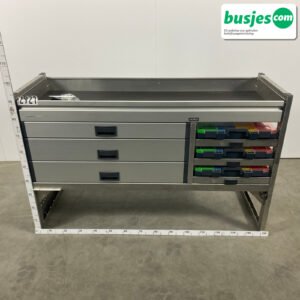 Aluca bedrijfswageninrichting 1500x530x955mm (2921)