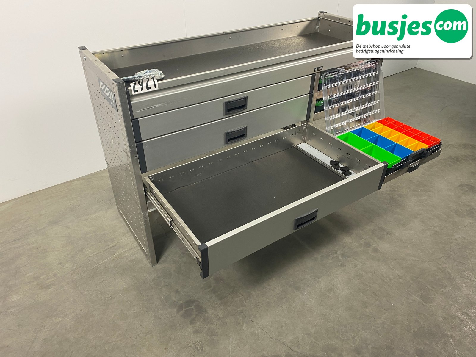 Aluca bedrijfswageninrichting 1500x530x955mm (2921) - Afbeelding 5
