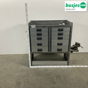 Aluca bedrijfswageninrichting 1010x520x1100mm (2928)