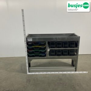 Aluca bedrijfswageninrichting 1255x420x950mm (2931)