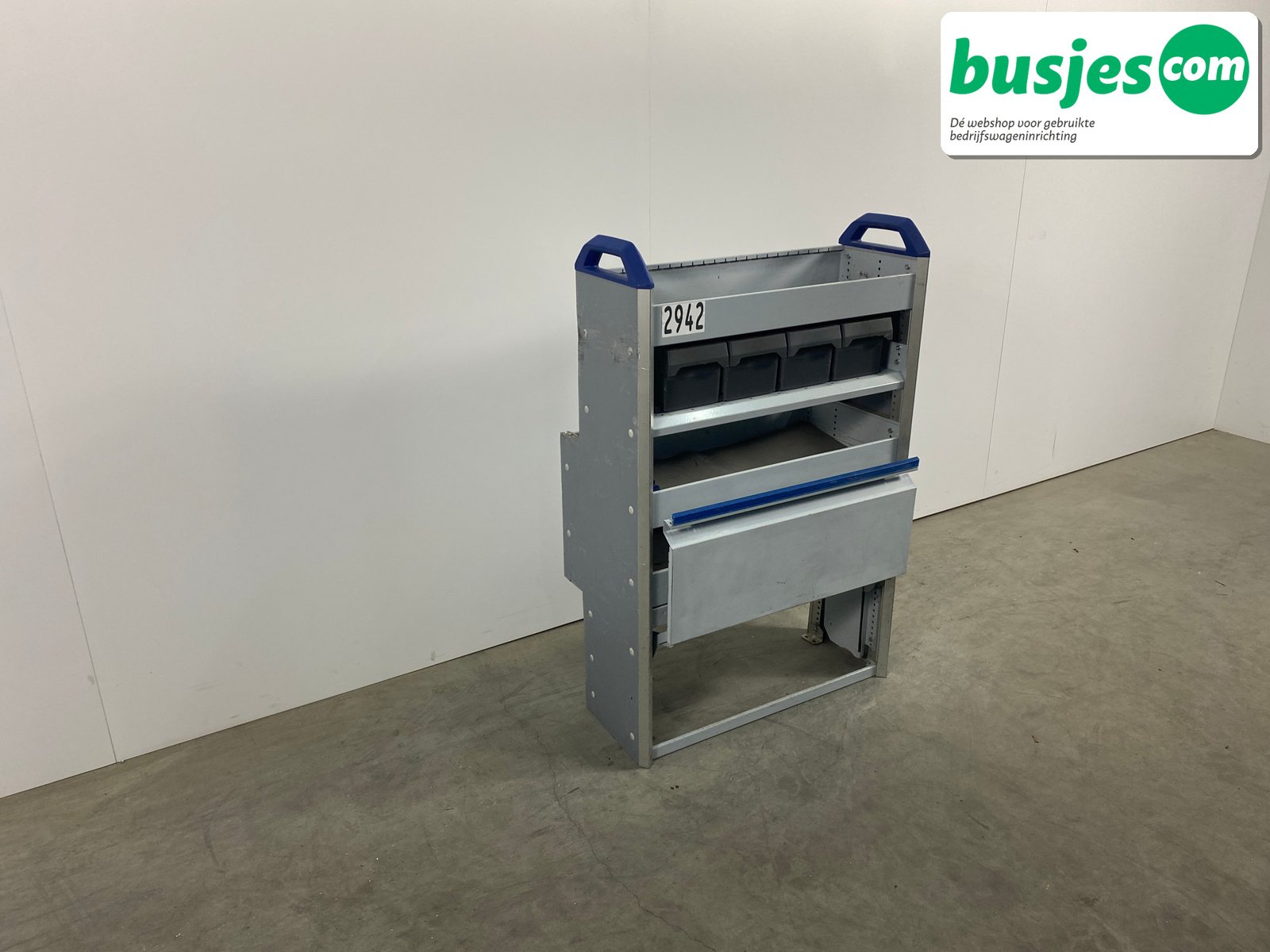 Sortimo alu bedrijfswagen inrichting 765x385x1170mm (2942) - Afbeelding 5