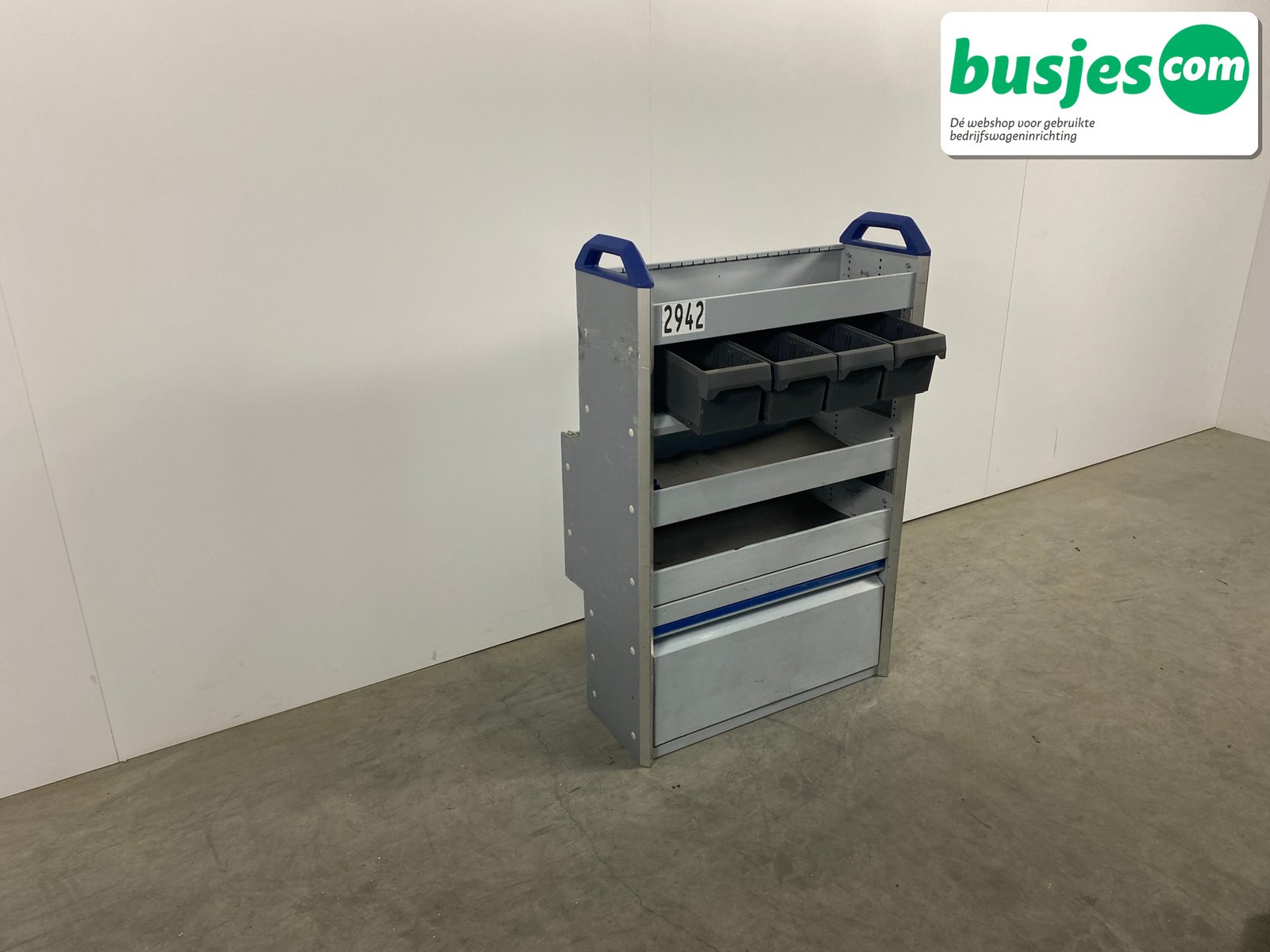 Sortimo alu bedrijfswagen inrichting 765x385x1170mm (2942) - Afbeelding 6