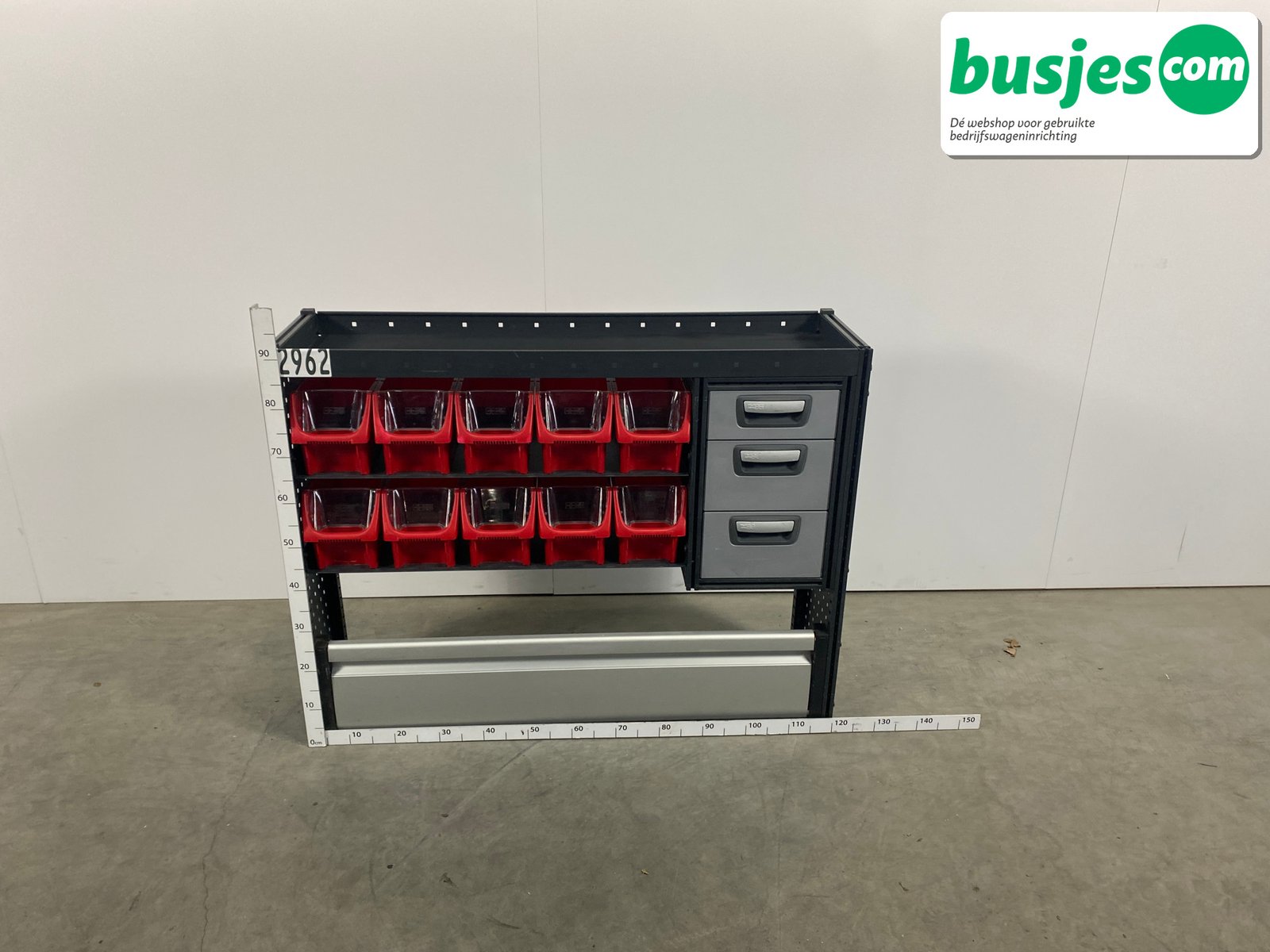 Modul bedrijfswagen inrichting 1190x330x925mm (2962) - Afbeelding 2