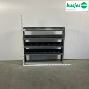 Aluca bedrijfswageninrichting 1255x320x1200mm (2968)