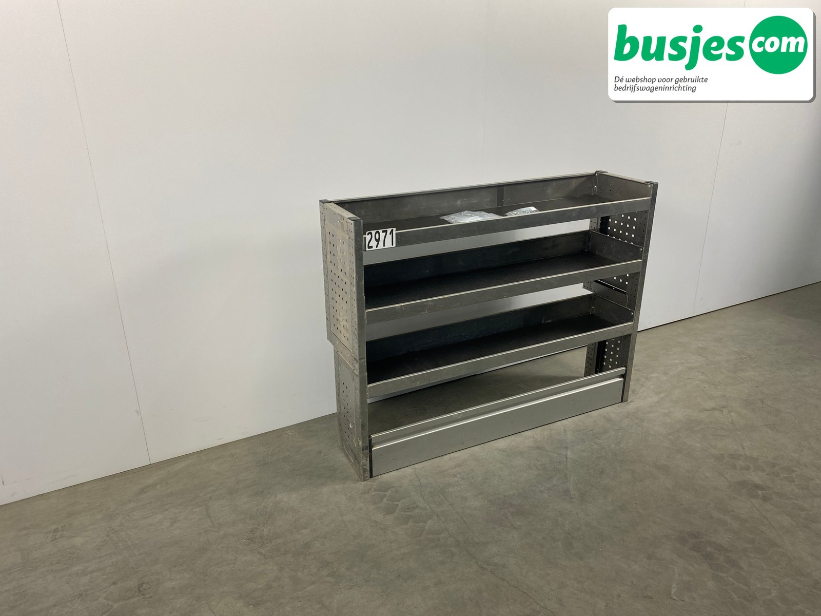 Aluca bedrijfswageninrichting 1255x320x950mm (2971) - Afbeelding 3