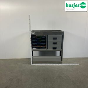 Aluca bedrijfswageninrichting 1010x425x1080mm (2973)