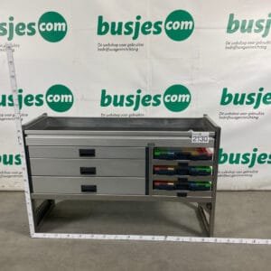 Aluca aluminium gebruikte bedrijfswagen inrichting (nr 2130)