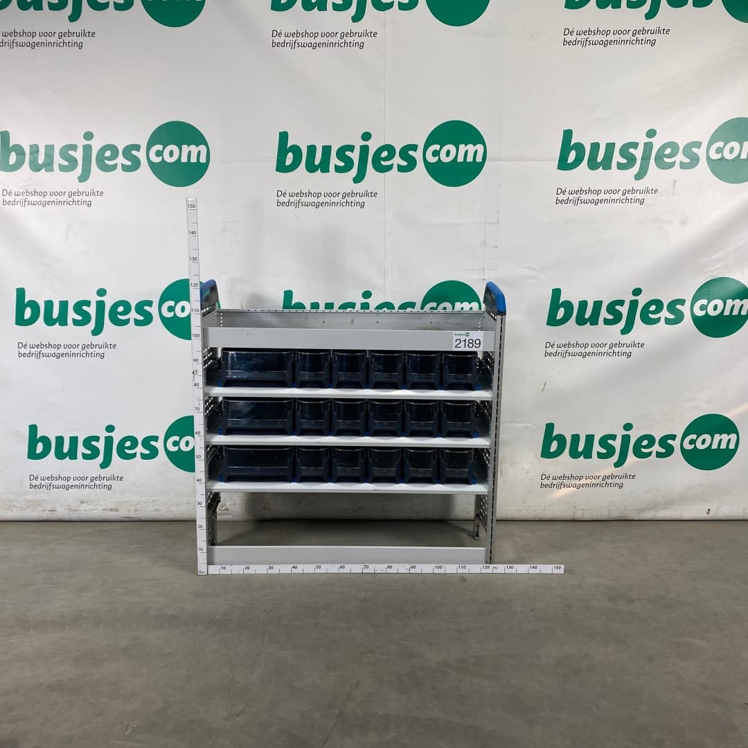 Sortimo staal alu gebruikte bedrijfswagen inrichting (nr 2189)