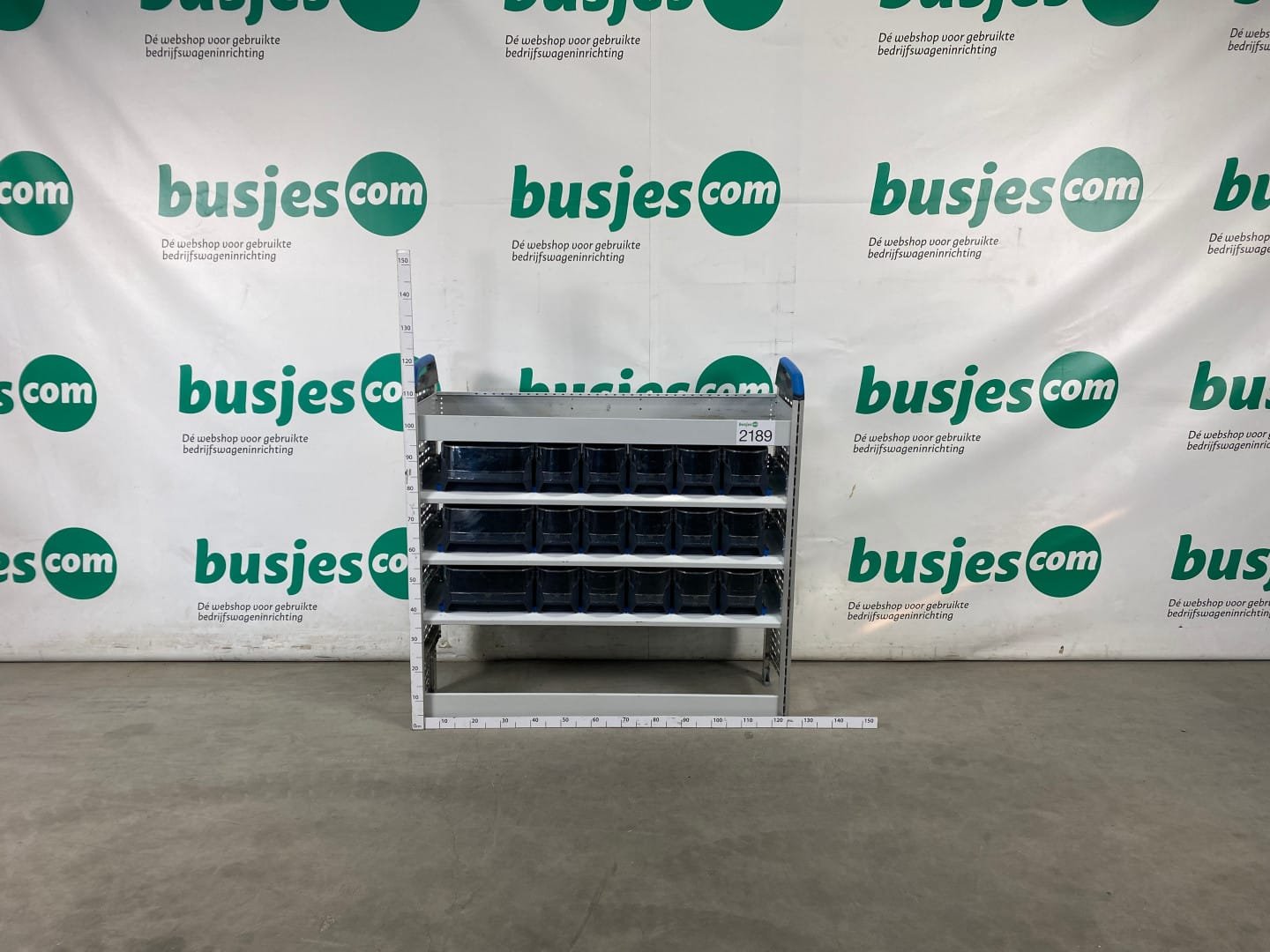 Sortimo staal alu gebruikte bedrijfswagen inrichting (nr 2189) - Afbeelding 2