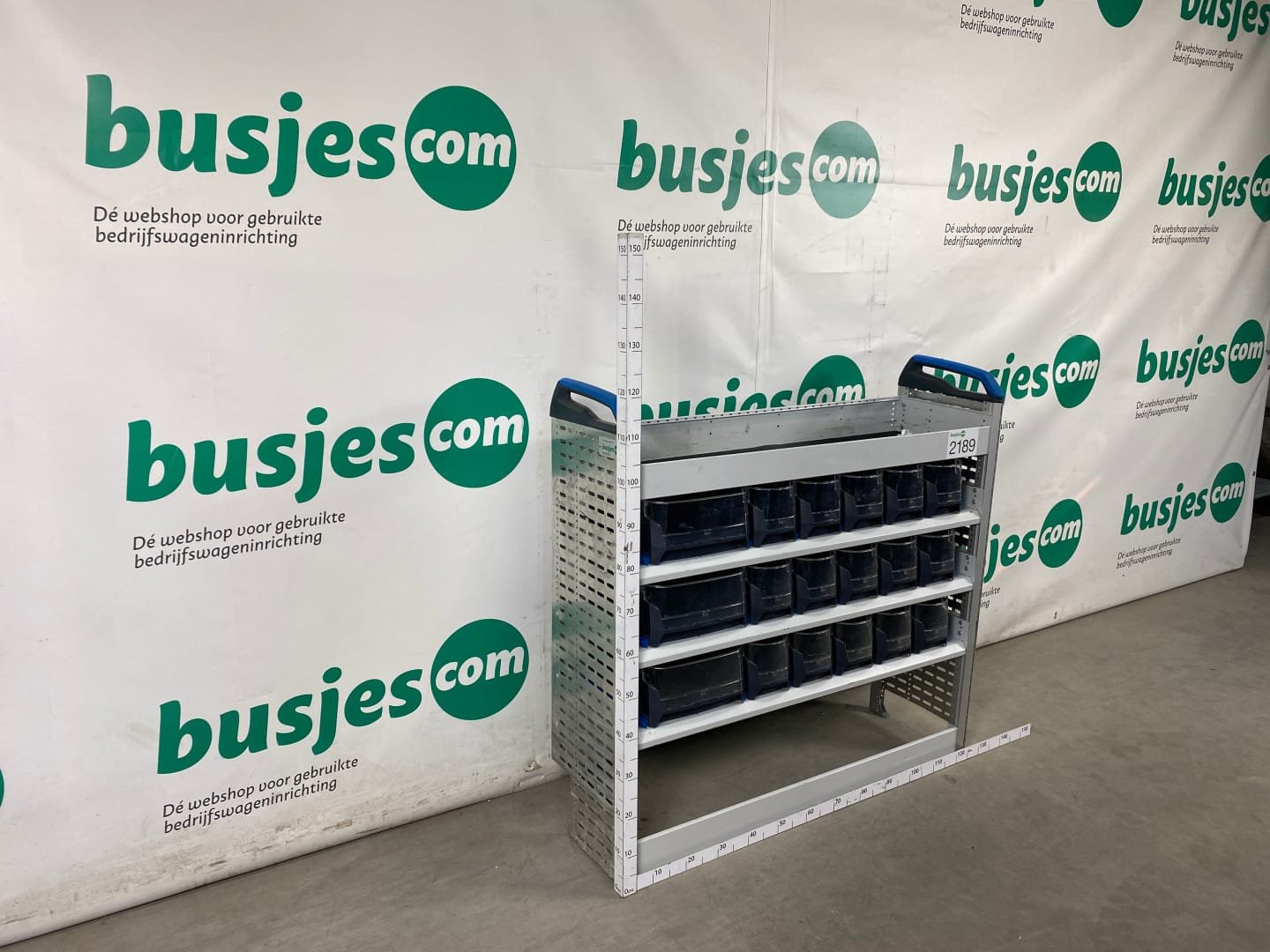 Sortimo staal alu gebruikte bedrijfswagen inrichting (nr 2189) - Afbeelding 3