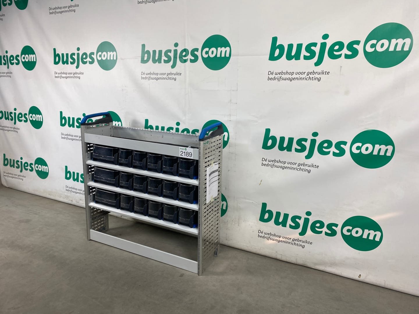 Sortimo staal alu gebruikte bedrijfswagen inrichting (nr 2189) - Afbeelding 4