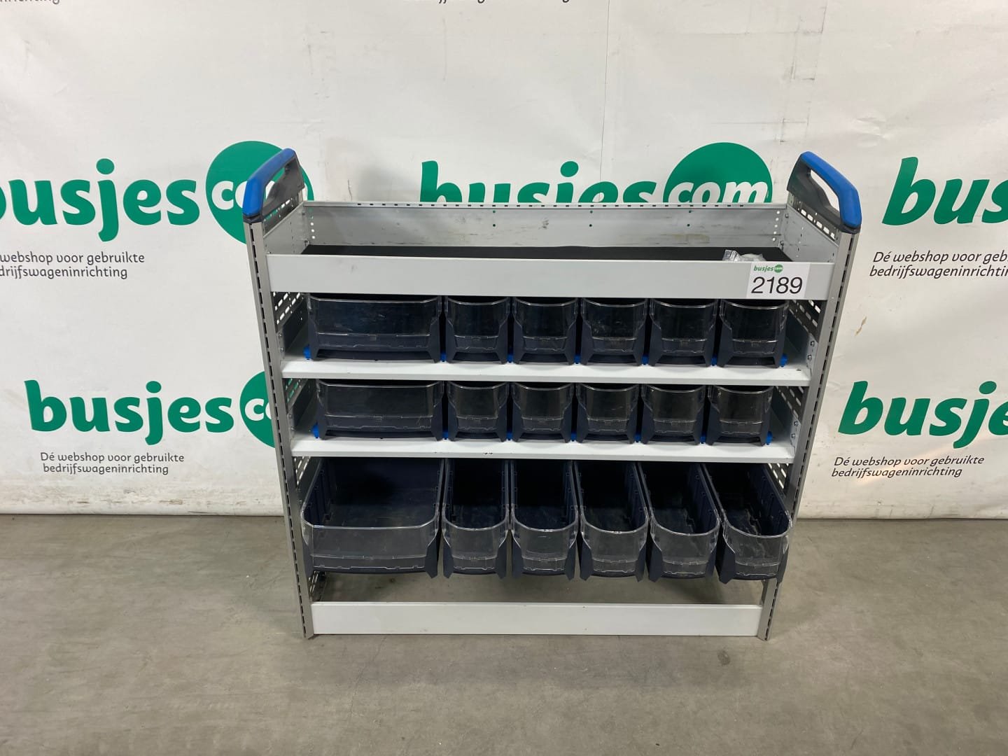 Sortimo staal alu gebruikte bedrijfswagen inrichting (nr 2189) - Afbeelding 5