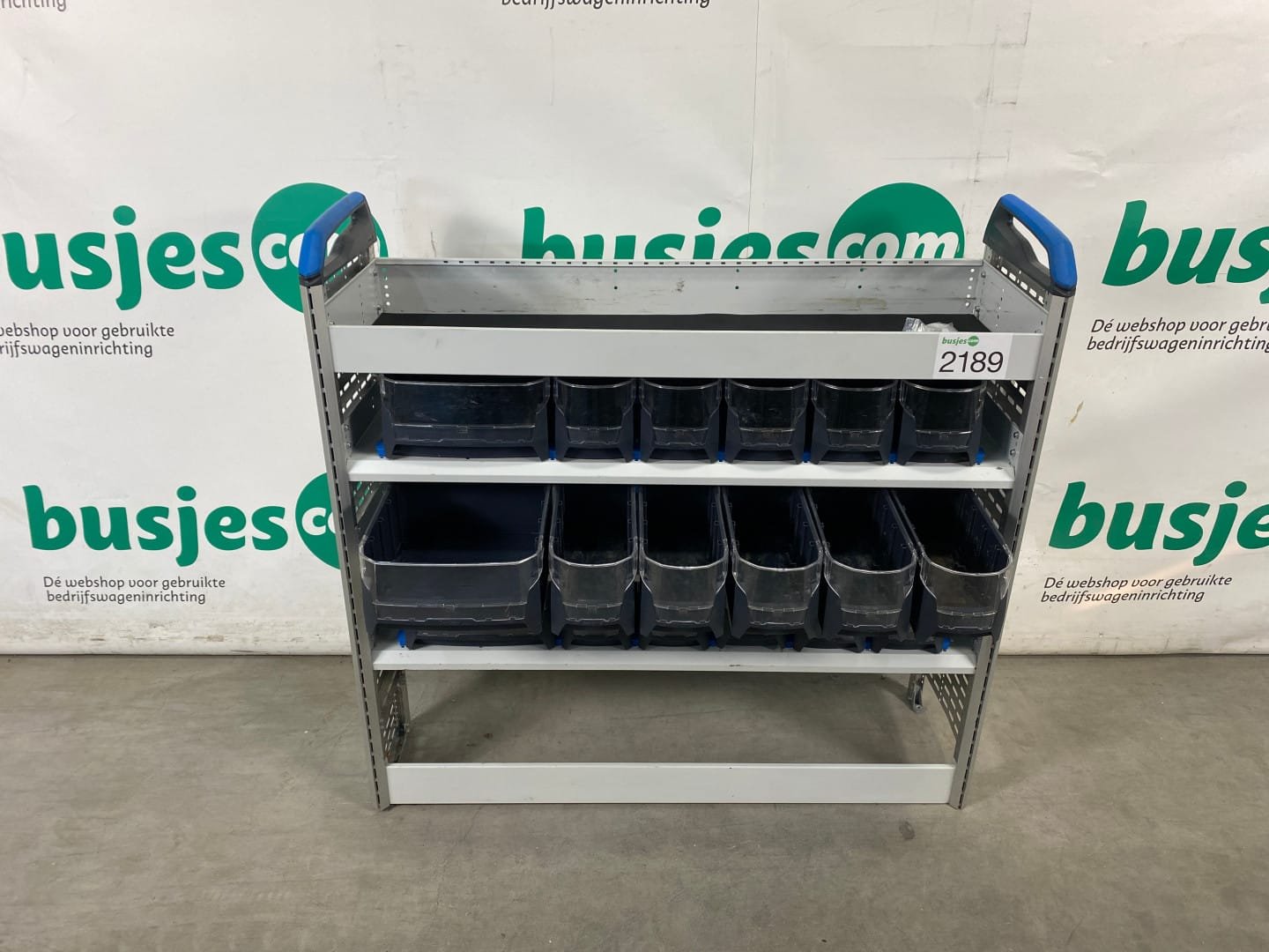 Sortimo staal alu gebruikte bedrijfswagen inrichting (nr 2189) - Afbeelding 6