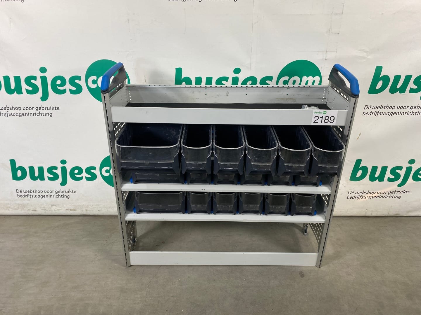 Sortimo staal alu gebruikte bedrijfswagen inrichting (nr 2189) - Afbeelding 7