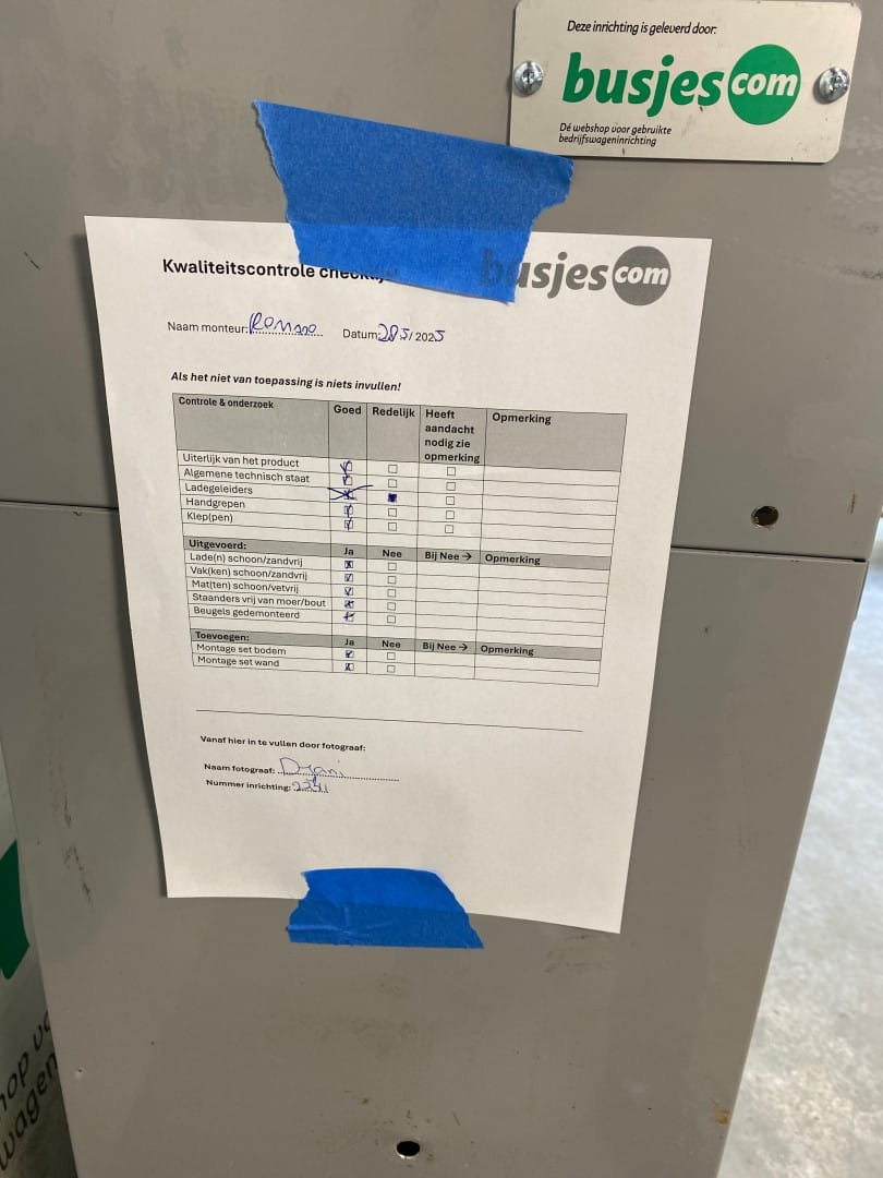 Steebox gebruikte bus inrichting (nr 2241) - Afbeelding 9