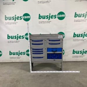 Sortimo staal alu gebruikte bedrijfswagen inrichting (nr 1933)